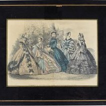 Godey's Fashions - Sept. 1861
