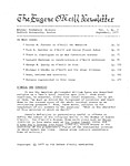 The Eugene O'Neill Newsletter, vol.1, no.2, 1977