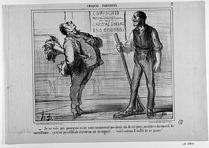 - Je ne vois pas pourquoi on ne nous nommerait pas aussi un de ces jours, membres du conseil de surveillance.... ça n'est pas difficile d'avoir un air de dignité...... voici comme il suffit de se poser!.......