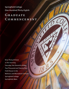 Springfield College Graduate Commencement Program (May 11, 2024)
