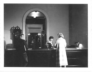 Circulation Desk, Beverly Public Library