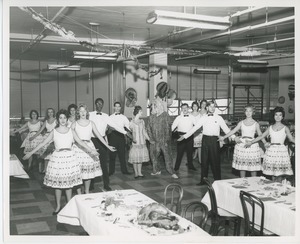 Performers at Thanksgiving celebration