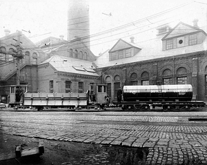 Purity Distilling Company train car