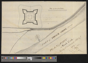 Plan of Fort [Franklin] on French Creek