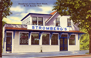 Stromberg's at Dane Street Beach, Rt. 127, Beverly, Mass.