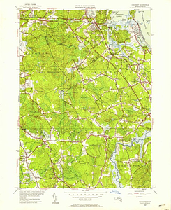Cohasset quadrangle, Massachusetts / Mapped, edited, and published by the Geological Survey