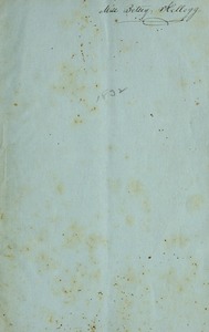 Amherst College Catalog 1832/1833