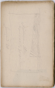 Edward Hitchcock geological survey notebook, 1832 May 11 to 1833 January