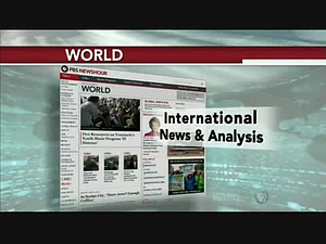 PBS NewsHour; October 10, 2012 6:00pm-7:00pm PDT