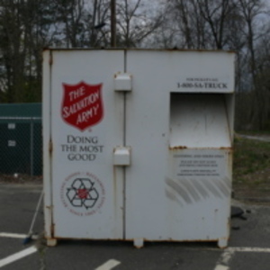 Salvation Army Donation Box