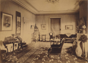 Living room at 241 Adams Street, Milton