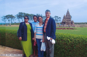 Khasnabish family in Mohabuli Purom, India