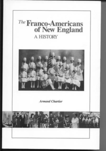 The cover of the English-language translation of my book 'The Franco-Americans of New England: A History'