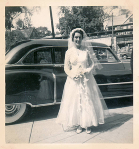 My mother's wedding day