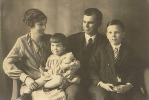 The Hayes family photo