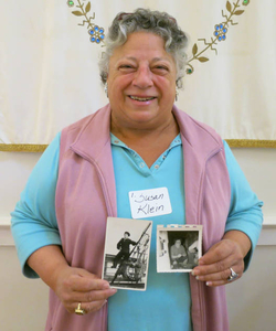 Susan Klein at the Martha's Vineyard Mass. Memories Road Show