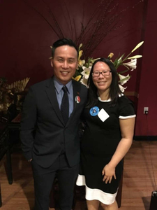 Meeting B. D. Wong at China Pearl