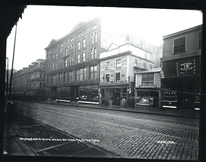 Buildings on east side Washington Street numbers 744 to 764