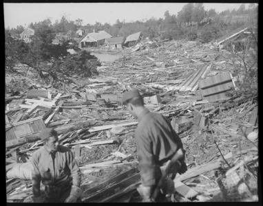 Hurricane of 1938, Brightman's Pond, Rhode Island