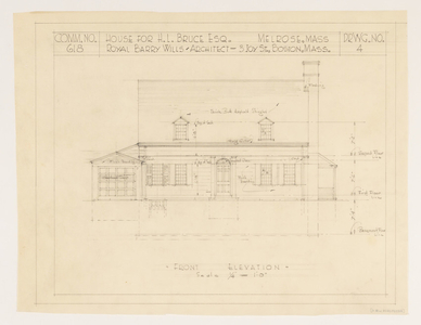 H. L. Bruce house, Melrose, Mass.