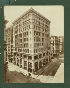 Exterior view of the International Trust Building, Boston, Mass., undated