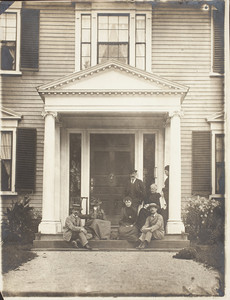 Group portrait of Codman Family members, Codman House, Lincoln, Mass.
