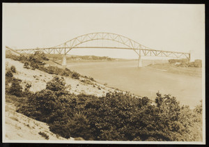 A view of the entire Sagamore Bridge