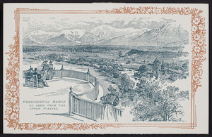 Postcard for Mt. Pleasant House, White Mountains, New Hampshire, 1895