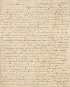 Letter from John Andrews to William Barrell, 1 June 1775
