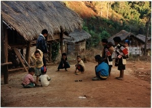 Young boys in Southern Thai village