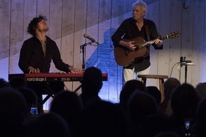 Tom Rush (guitar) and Matt Nakoa (keyboards) in concert at the Payomet Performing Arts Center