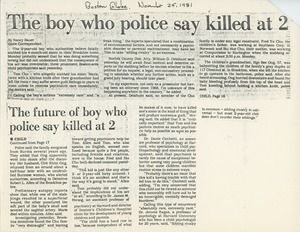 The boy who police say killed at 2