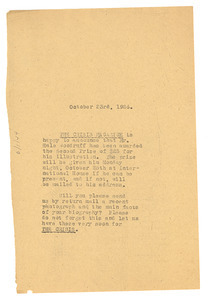 Letter from W. E. B. Du Bois to Hale Woodruff