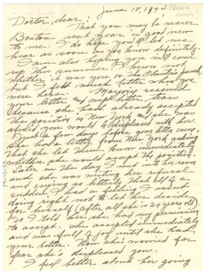 Letter from Emma Groves to W. E. B. Du Bois - Digital Commonwealth