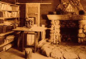 Interior of 88 Main St. house, the first youth hostel in the United States