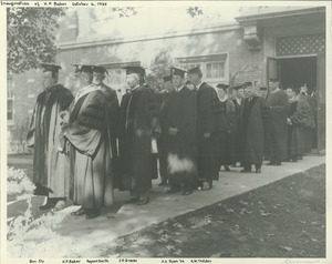 Hugh P. Baker and his inaugural procession