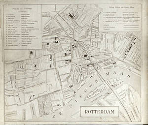 Map of Rotterdam (c. 1911)