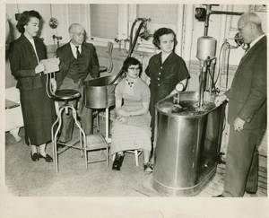 Palsy Group Visits Springfield College, 1956
