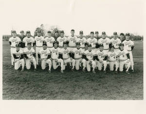 The 1986 Springfield College baseball team