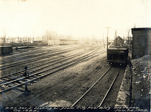 Looking west from City Fuel Building, Mattapan