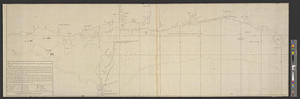Plano de la costa de la Luciana decide el cabo de Loso hasta el cabo de San Blas sacado por los Yngs. el ano de 1769 con sur yslas, baxci, sonda y canales
