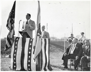 Sweetser Circle dedication