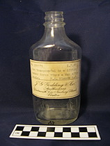 Glass Medicine Bottle