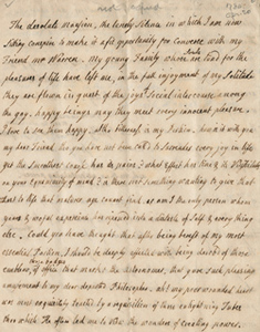 Letter from Hannah Winthrop to Mercy Otis Warren, 20 April 1780