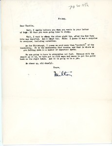 Letter from Milton Kaufman to Charles L. Whipple