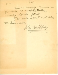 Letter from John Weilburg to Charles L. Whipple
