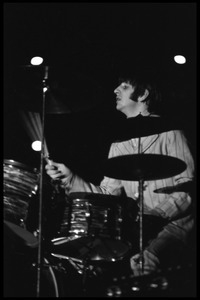 RIngo Starr performing with the Beatles at D.C. Stadium