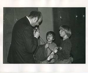 Mayor Ed Koch interviewed by two children