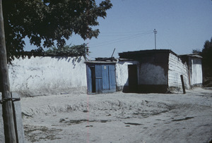 Doorway or gate in a wall