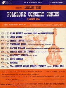Folklore concert series at Jordan Hall